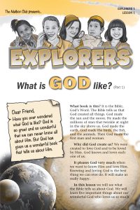 Lesson 1 - What is God Like (Part 1)