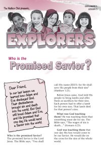 Lesson 5 - Who is the Promised Savior?