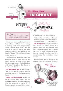 Lessons 22 & 23 - Prayer and Warfare - How to Overcome Temptation
