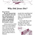Lessons 5 & 6 - Why Did Jesus Die? - The Resurrection of Jesus Christ