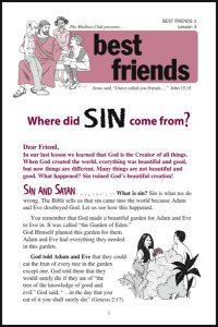 Lesson 3 - Where did Sin Come From?
