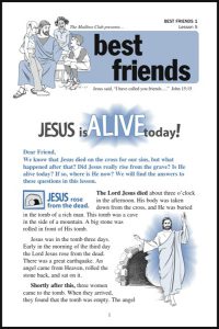 Lesson 5 - Jesus is Alive Today!