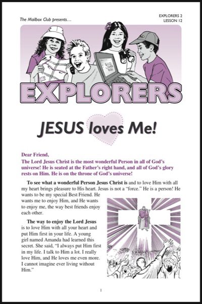 Lesson 12 - Jesus Loves Me!