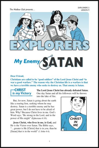 Lesson 9 - My Enemy - Satan