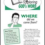 Lessons 3 & 4 - Where did We Come From? - Who is Our Enemy?