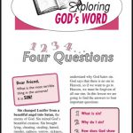 Lessons 7 & 8 - Four Questions - I can become a Child of God!