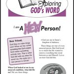 Lessons 11 & 12 - I am A NEW Person! - Jesus is my KING Forever!