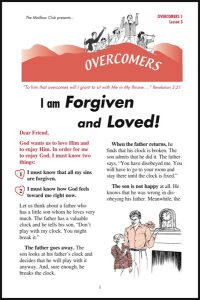 Lesson 3 - I am Forgiven and Loved!