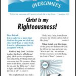Lesson 6 - Christ is My Righteousness!