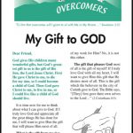 Lesson 8 - My Gift to God