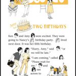 Lesson 1 - Amy Has Two Birthdays