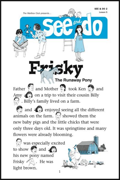 Lesson 5 - Frisky, the Runaway Pony