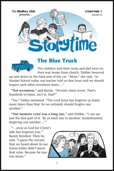 Lesson 6 - The Blue Truck