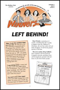 Lessons 1 & 2 - Left Behind - The Antichrist