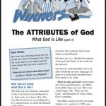 Lessons 3 & 4 - The Attributes of God (Part 1) - The Attributes of God (Part 2)