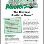 Lessons 5 & 6 - The Universe - Creation or Chance? - What Happened?