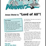 Lessons 9 & 10 - Jesus Christ is "Lord of All!" - God's New Family