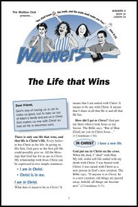 Lessons 19 & 20 - The Life That Wins - Don't Waste Your Life!