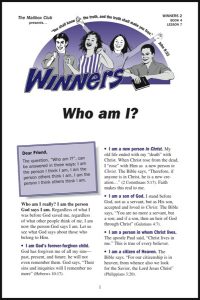 Lessons 7 & 8 - Who Am I? - Learning to Accept Myself