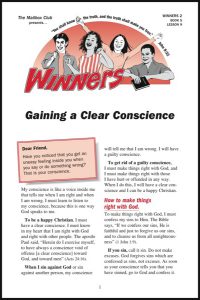 Lessons 9 & 10 - Gaining a Clear Conscience - Learning to Respect Authority