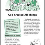 Lesson 2 - God Created All Things
