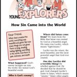 Lesson 3 - How Sin Came into the World